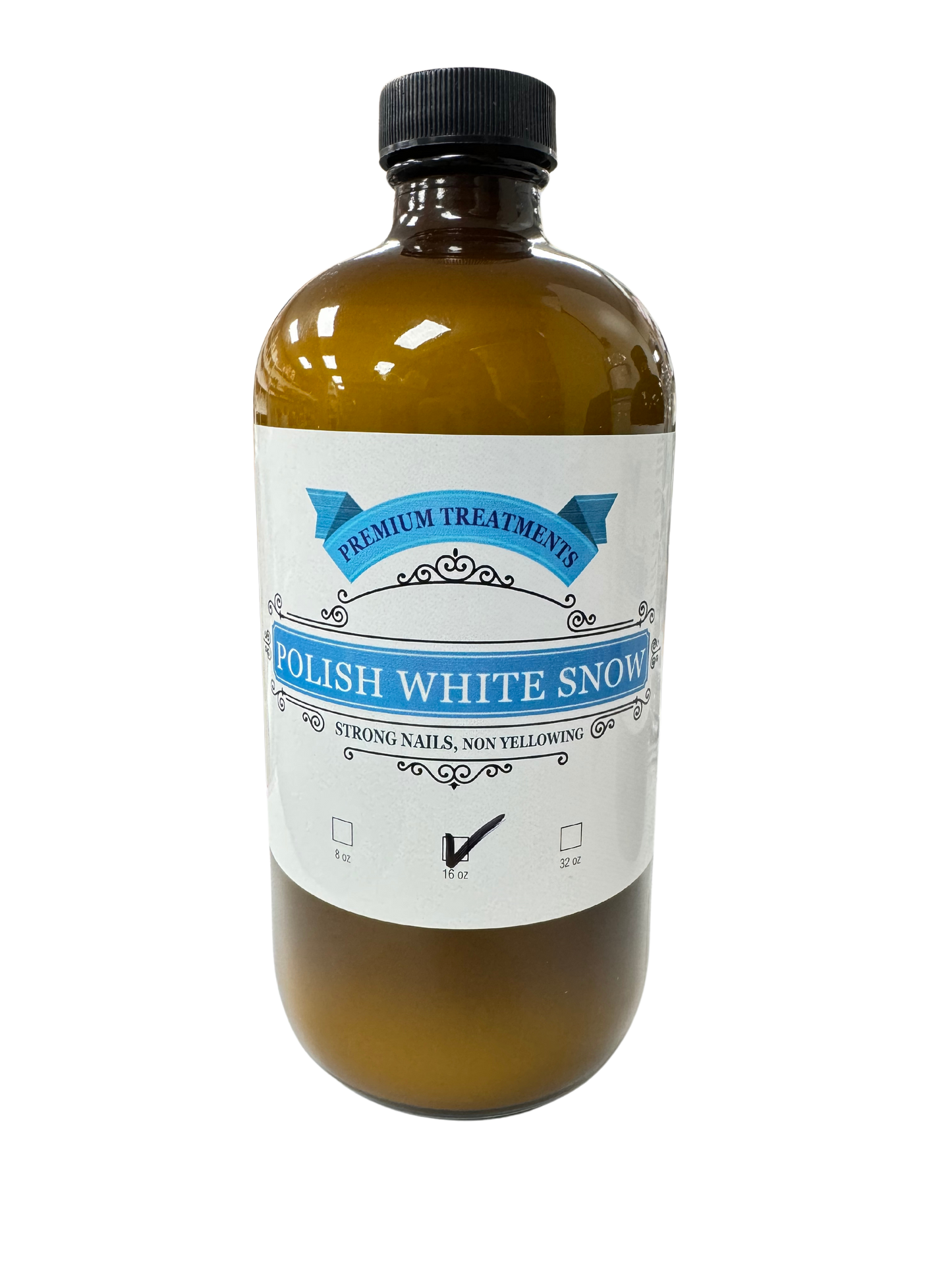 White Snow Normal Polish 16oz (refill )