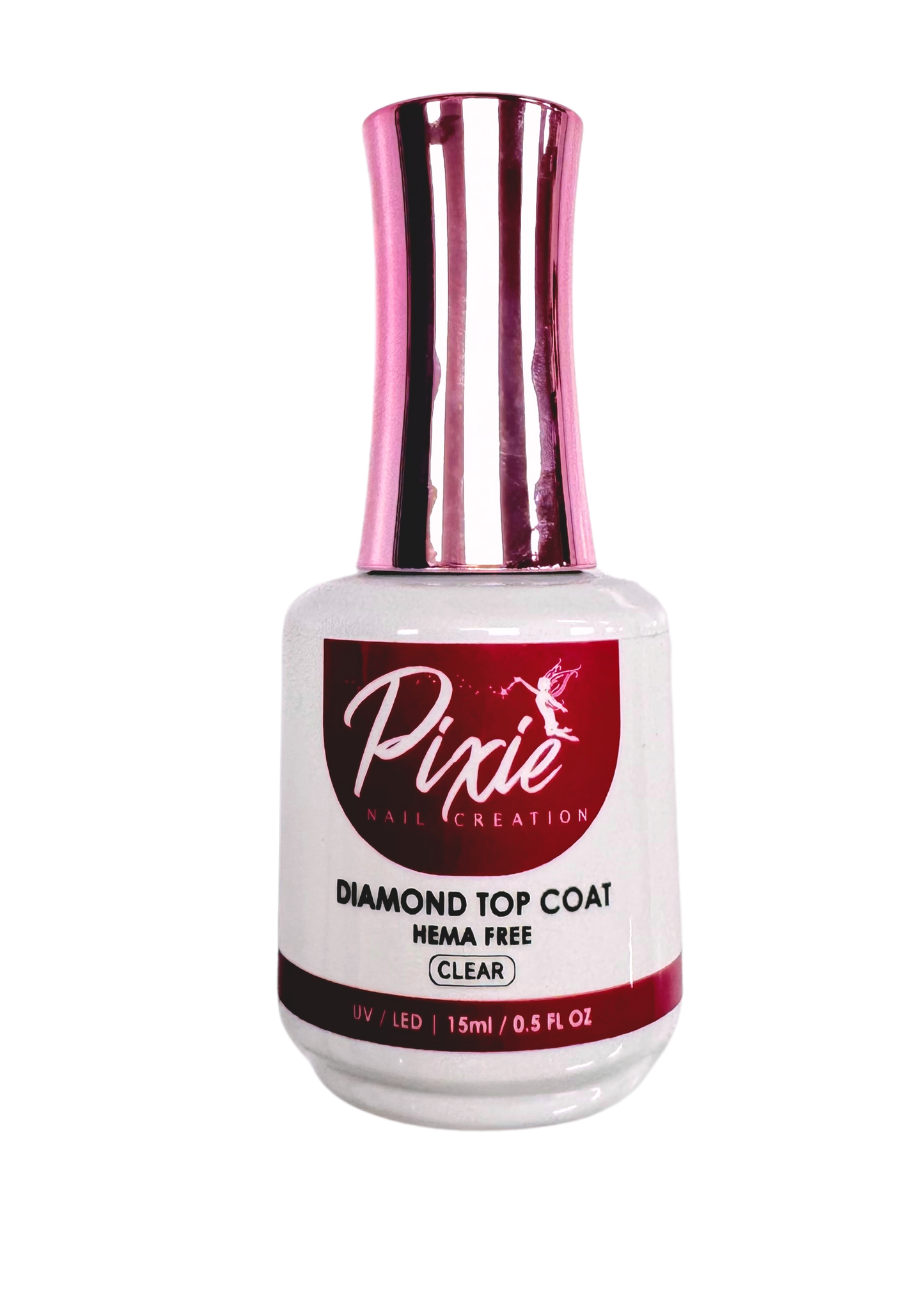 PIXIE | ULTRA DIAMOND TOP COAT GEL ( Hema Free) - 15ml