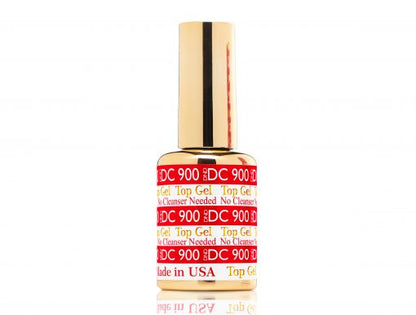 DC Gel Nail Polish - No Cleanse Topcoat 900