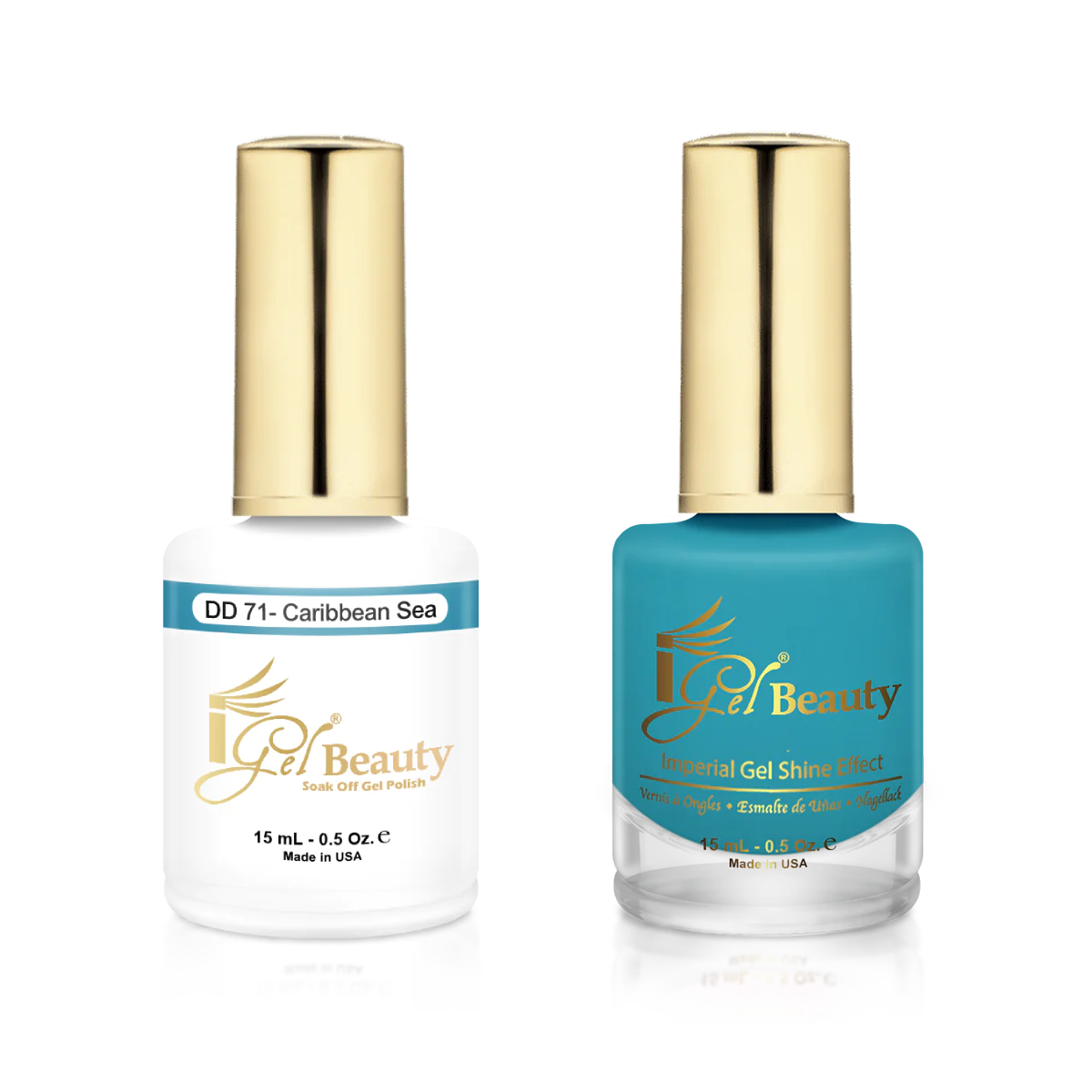 IGEL | GEL & NORMAL POLISH DUO - DD071 Caribbean Sea