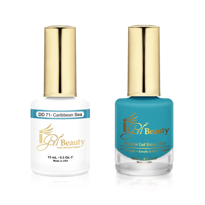 IGEL | GEL & NORMAL POLISH DUO - DD071 Caribbean Sea