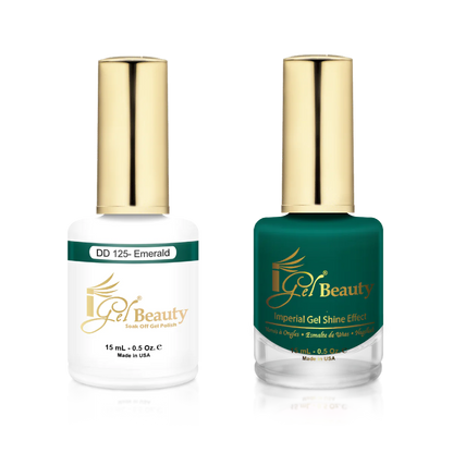 IGEL | GEL & NORMAL POLISH DUO - DD125 Emerald