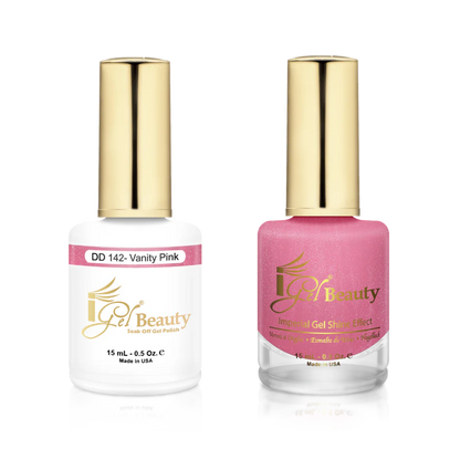 IGEL | GEL & NORMAL POLISH DUO - DD142 Vanity Pink