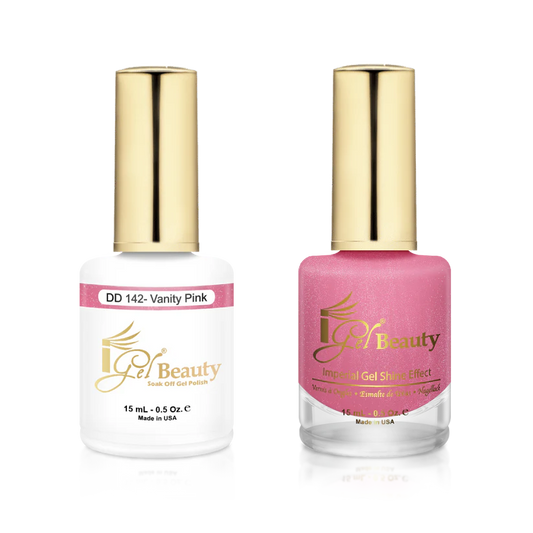 IGEL | GEL & NORMAL POLISH DUO - DD142 Vanity Pink