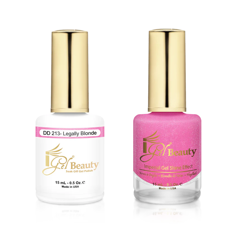 IGEL | GEL & NORMAL POLISH DUO - DD213 Legally Blonde