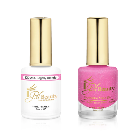 IGEL | GEL & NORMAL POLISH DUO - DD213 Legally Blonde