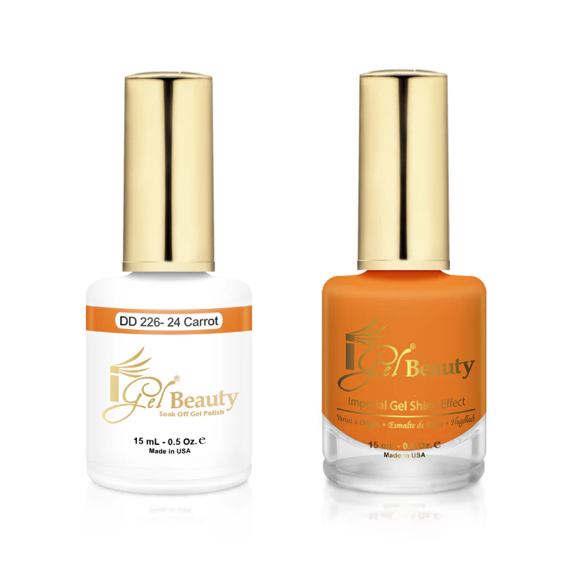 IGEL | GEL & NORMAL POLISH DUO - DD226 24 Carrot