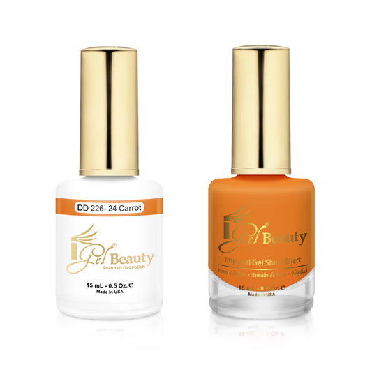 IGEL | GEL & NORMAL POLISH DUO - DD226 24 Carrot