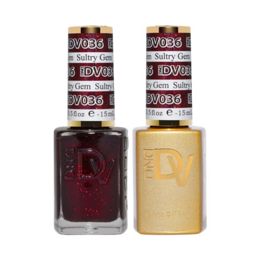 DND DIVA Gel & Lacquer Duo - DV #036 Sultry Gem