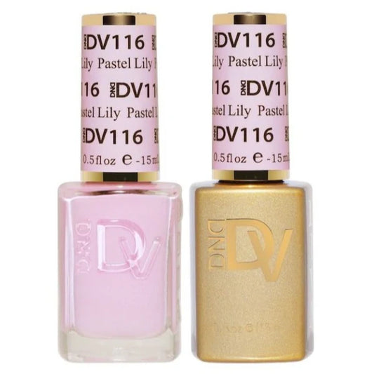 DND DIVA Gel & Lacquer Duo - DV #116 Pastel Lily