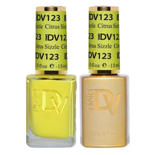 DND DIVA Gel & Lacquer Duo - DV #123 Citrus Sizzle