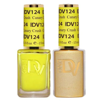 DND DIVA Gel & Lacquer Duo - DV #124 Canary Crush