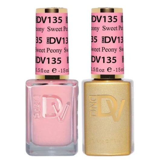 DND DIVA Gel & Lacquer Duo - DV #135 Sweet Peony