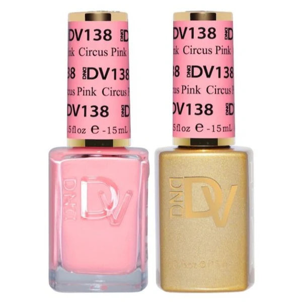 DND DIVA Gel & Lacquer Duo - DV #138 Circus Pink