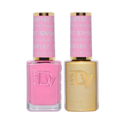 DND DIVA Gel & Lacquer Duo - DV #187 Princess Rose