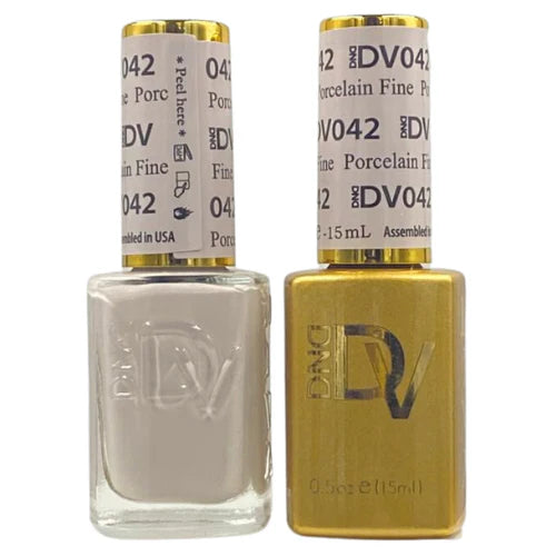 DND DIVA Gel & Lacquer Duo - DV #042 Porcelain Fine