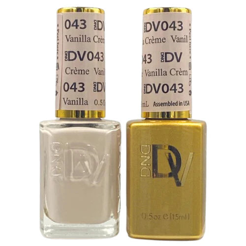 DND DIVA Gel & Lacquer Duo - DV #043 Vanilla Creme