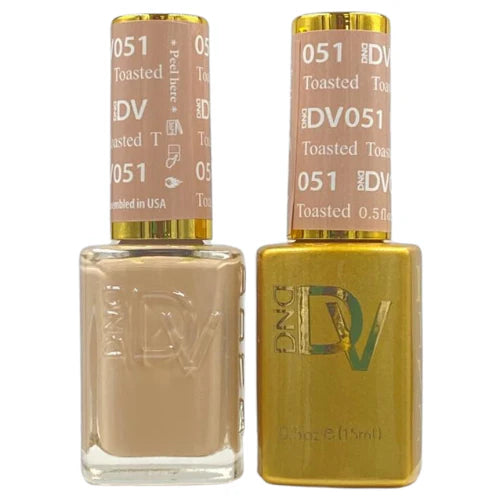 DND DIVA Gel & Lacquer Duo - DV #051 Toasted