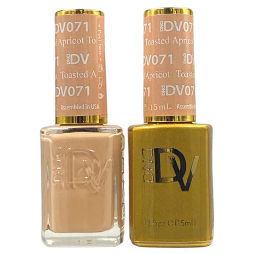 DND DIVA Gel & Lacquer Duo - DV #071 Toasted Apricot