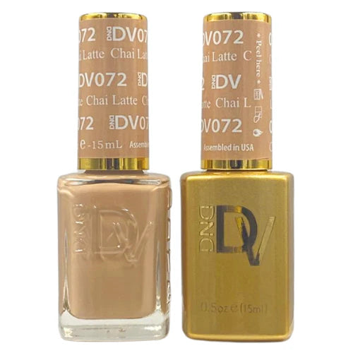 DND DIVA Gel & Lacquer Duo - DV #072 Chai Latte