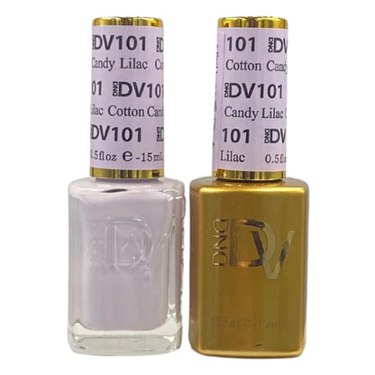 DND DIVA Gel & Lacquer Duo - DV #101 Cotton Candy Lilac