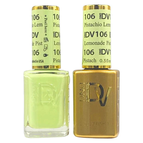 DND DIVA Gel & Lacquer Duo - DV #106 PISTACHIO LEMONADE