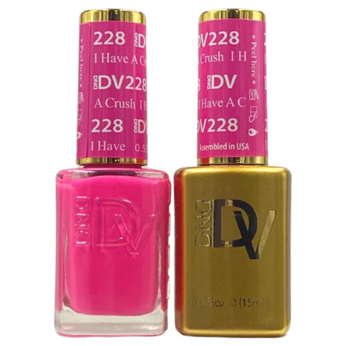 DND DIVA Gel & Lacquer Duo - DV #228 I Have A Crush