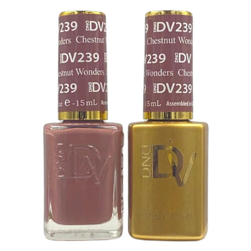 DND DIVA Gel & Lacquer Duo - DV #239 Chestnut Wonders