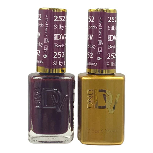 DND DIVA Gel & Lacquer Duo - DV #252 Silky Beets