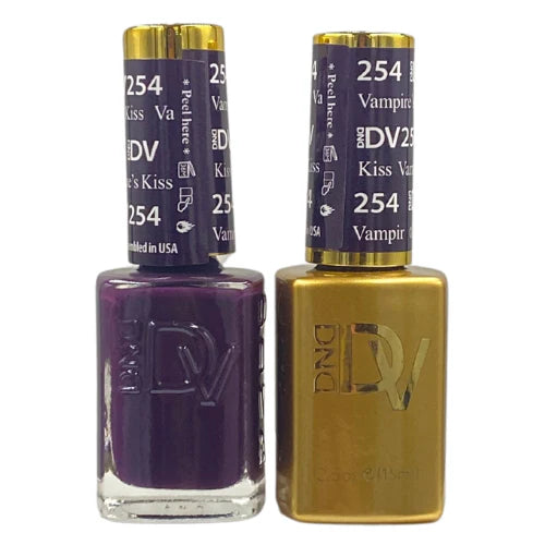 DND DIVA Gel & Lacquer Duo - DV #254 Vampire's Kiss