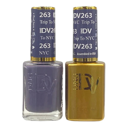 DND DIVA Gel & Lacquer Duo - DV #263 Trip to NYC