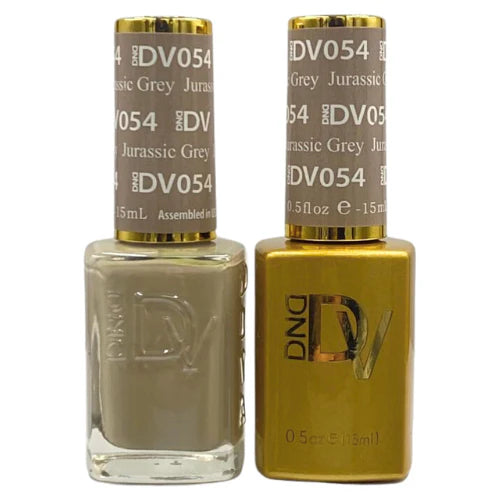 DND DIVA Gel & Lacquer Duo - DV #054 Jurassic Grey