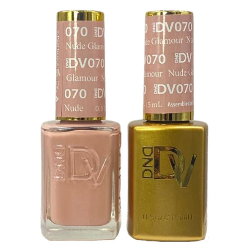 DND DIVA Gel & Lacquer Duo - DV #070 Nude Glamour