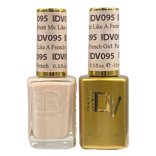 DND DIVA Gel & Lacquer Duo - DV #095 Paint Me Like A French Girl