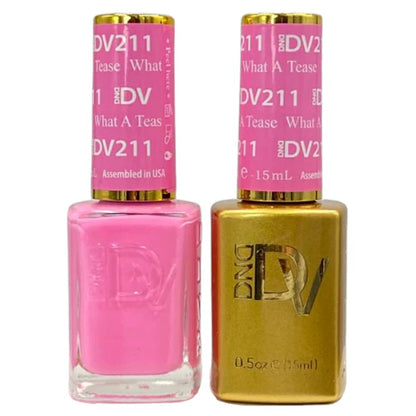 DND DIVA Gel & Lacquer Duo - DV #211 WHAT A TEASE