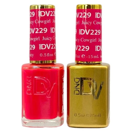 DND DIVA Gel & Lacquer Duo - DV #229 Juicy Cowgirl