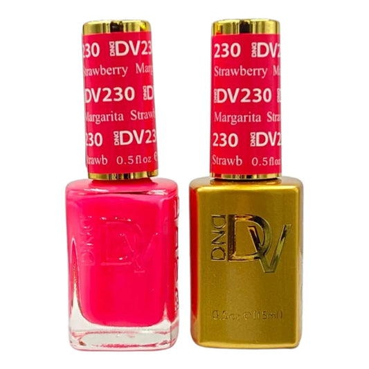 DND DIVA Gel & Lacquer Duo - DV #230 Strawberry Margarita