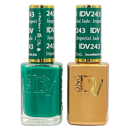 DND DIVA Gel & Lacquer Duo - DV #243 Imperial Jade