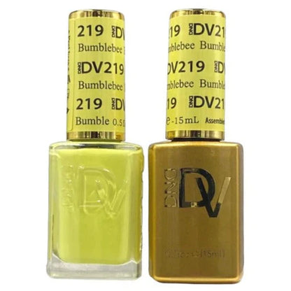 DND DIVA Gel & Lacquer Duo - DV #219 Bumble Bee