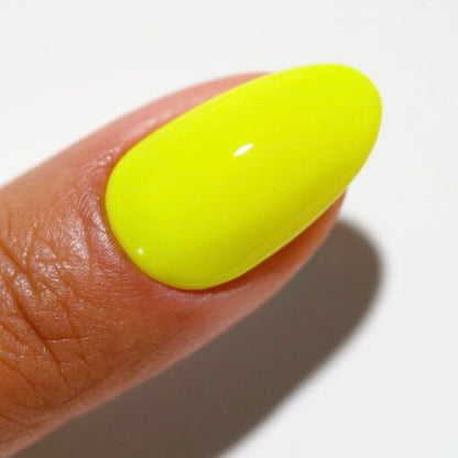 DND DIVA Gel & Lacquer Duo - DV #188 Highlighter Yellow