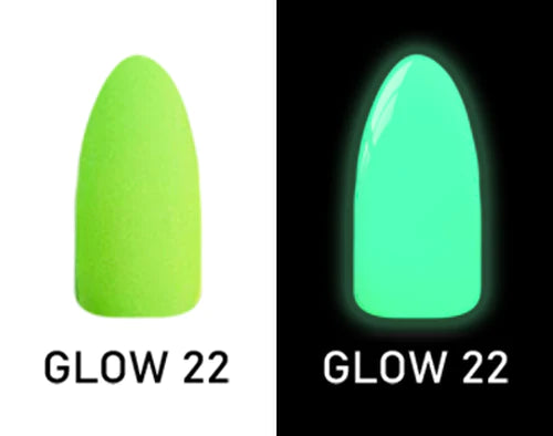 CHISEL ACRYLIC & DIPPING 2OZ - GLOW 22