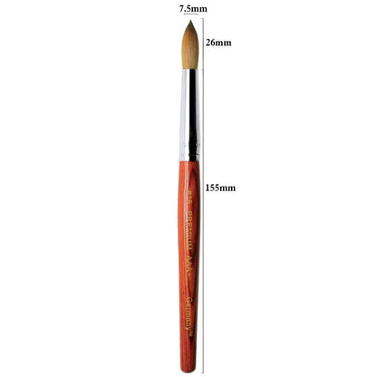 Chisel Kolinsky Arcylic Brush