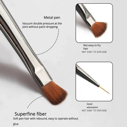 Dingxi Duo Brush - Builder Gel & Liner