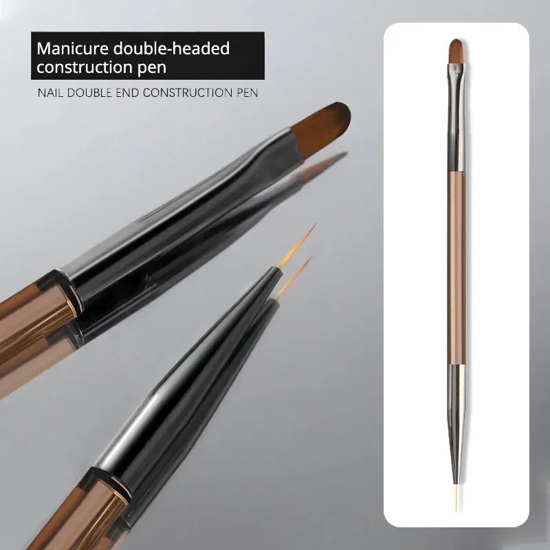 Dingxi Duo Brush - Builder Gel & Liner