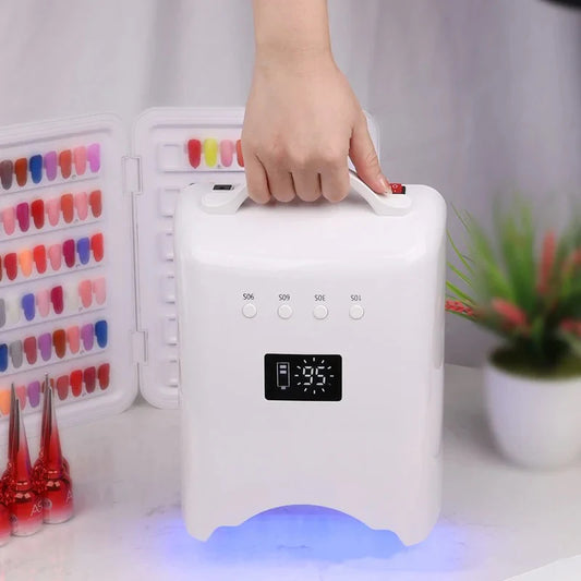 78W Cordless  LED Nail Lamp - White