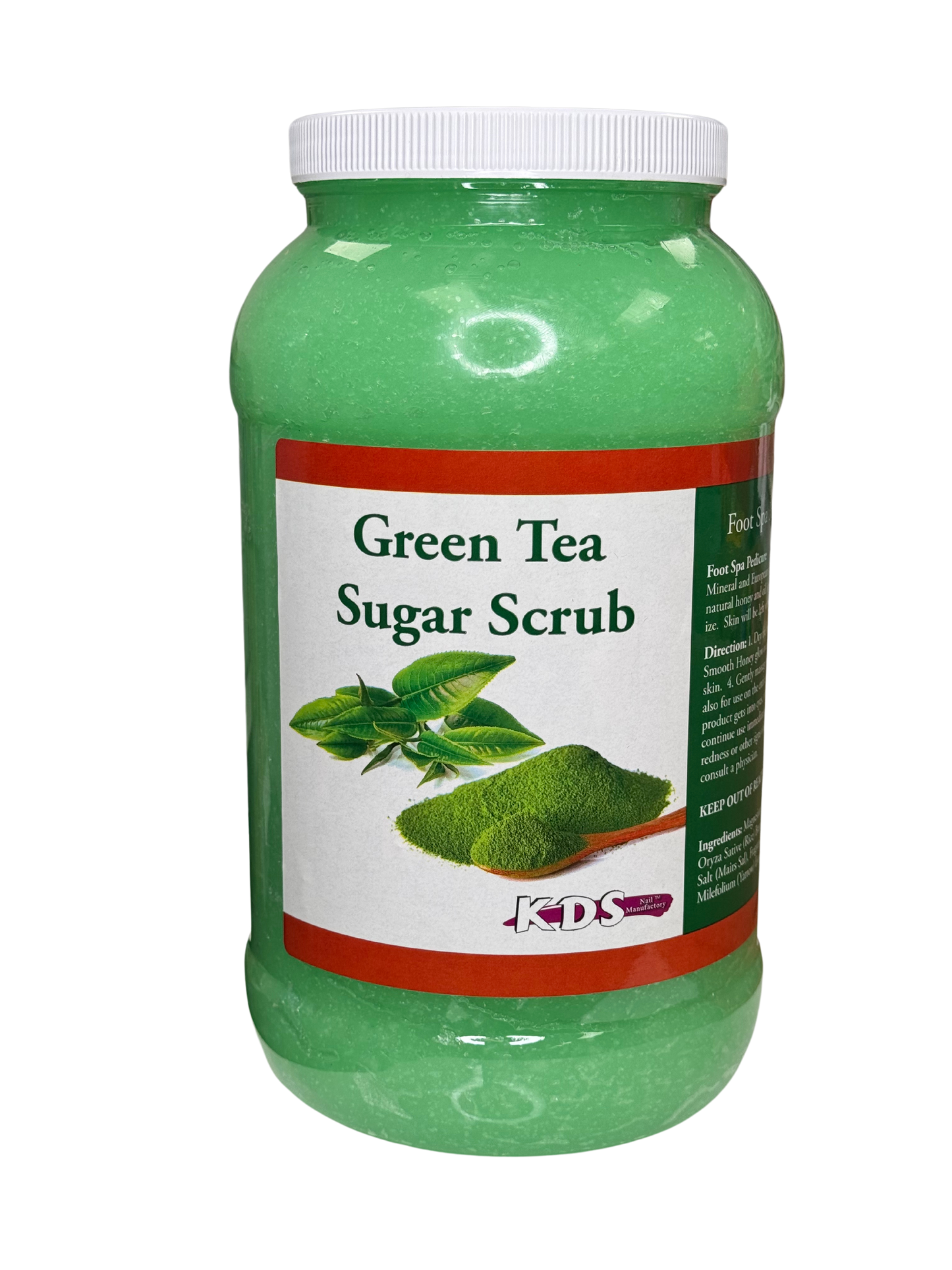 KDS | Collagen Green Tea Sugar Scrub - 1 Gallon