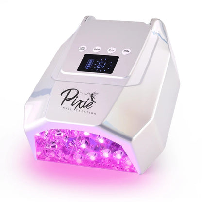 Pixie 96W Cordless Pro Cure LEd NAIL Lamp - large curing space