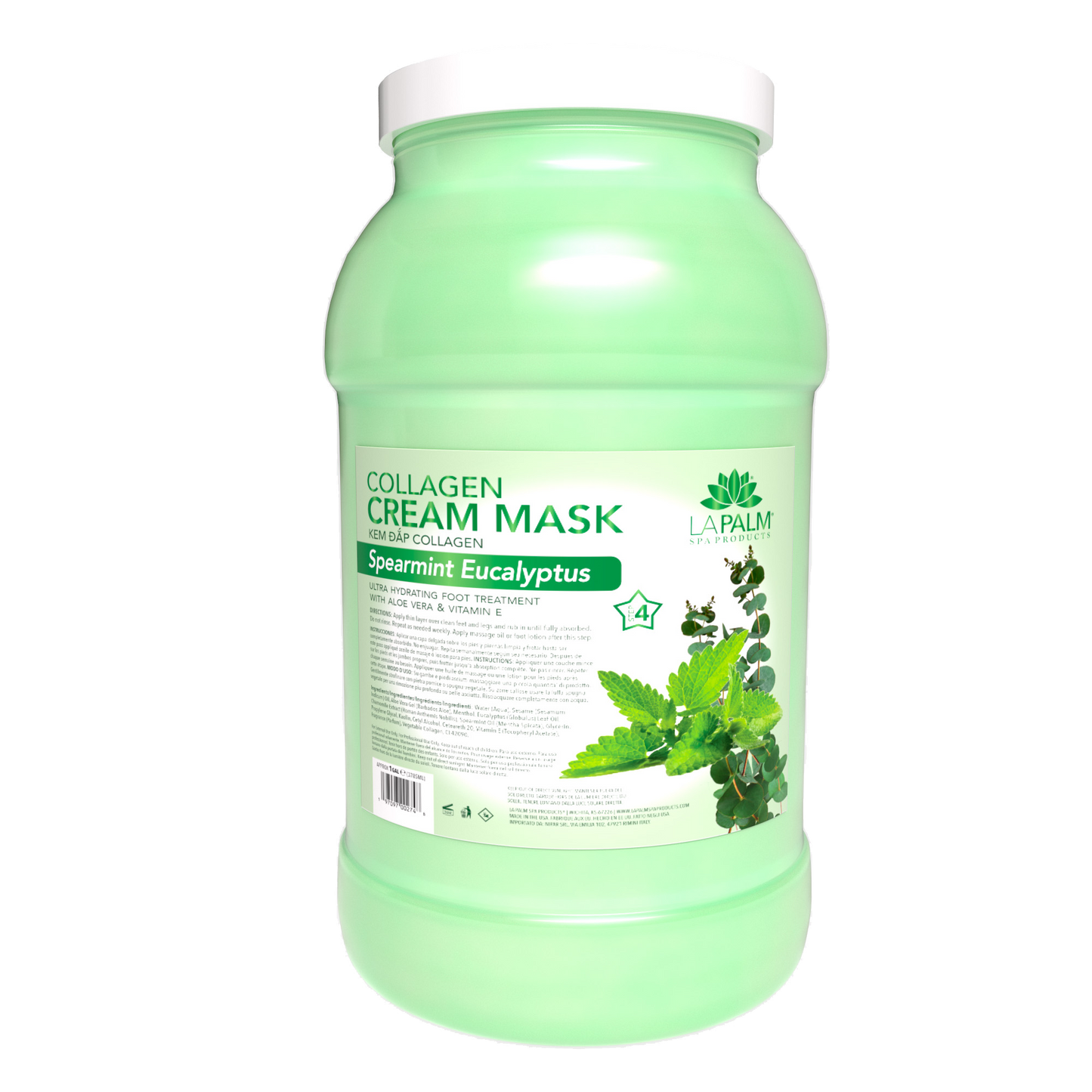 La Palm | Collagen Cream Mask – Spearmint Eucalyptus