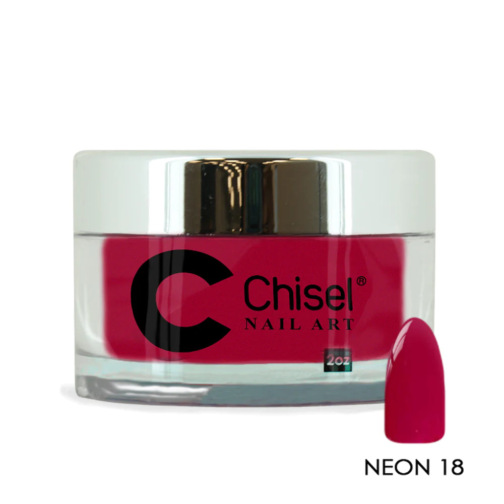 CHISEL ACRYLIC & DIPPING 2OZ - NEON 18