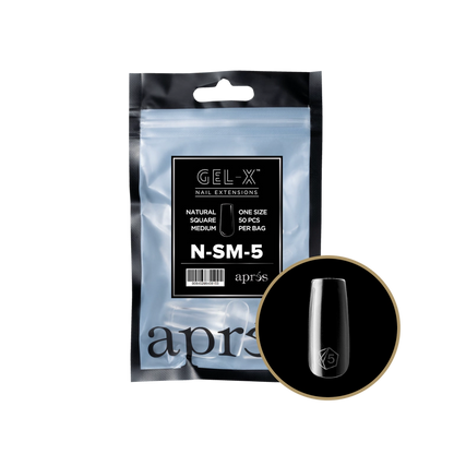 Aprés | GEL-X® NATURAL MEDIUM REFILL BAG